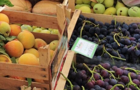 Fruits au marché en Toscane