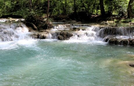 Bains naturels en Toscane Italie