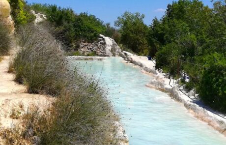 Eaux chaudes en toscane