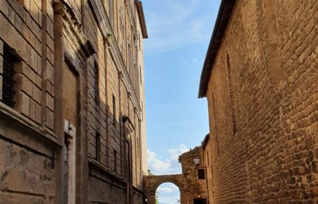 Pienza village en Toscane Italie