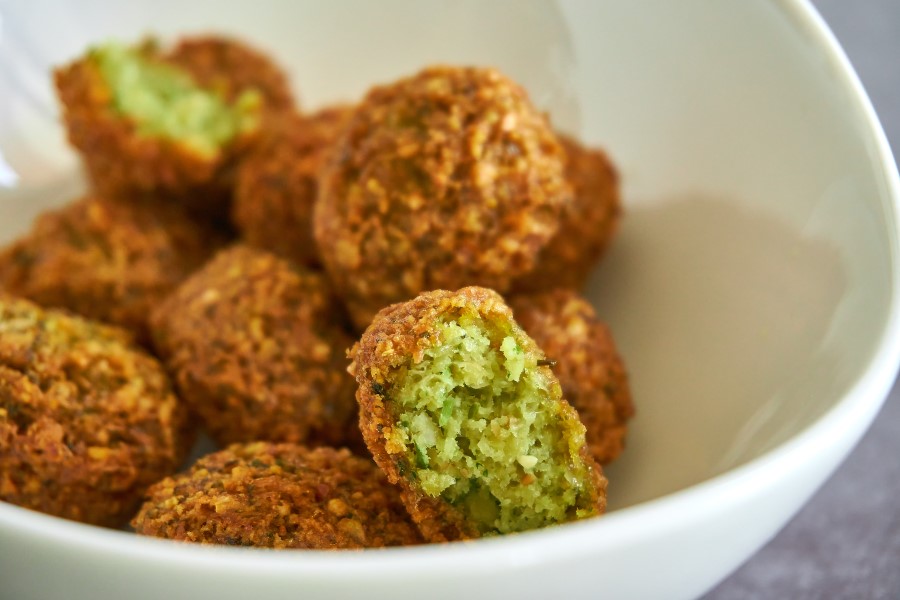 Cuisine de la Toscane, Italie : plat principal végétarien, boulettes de légumes