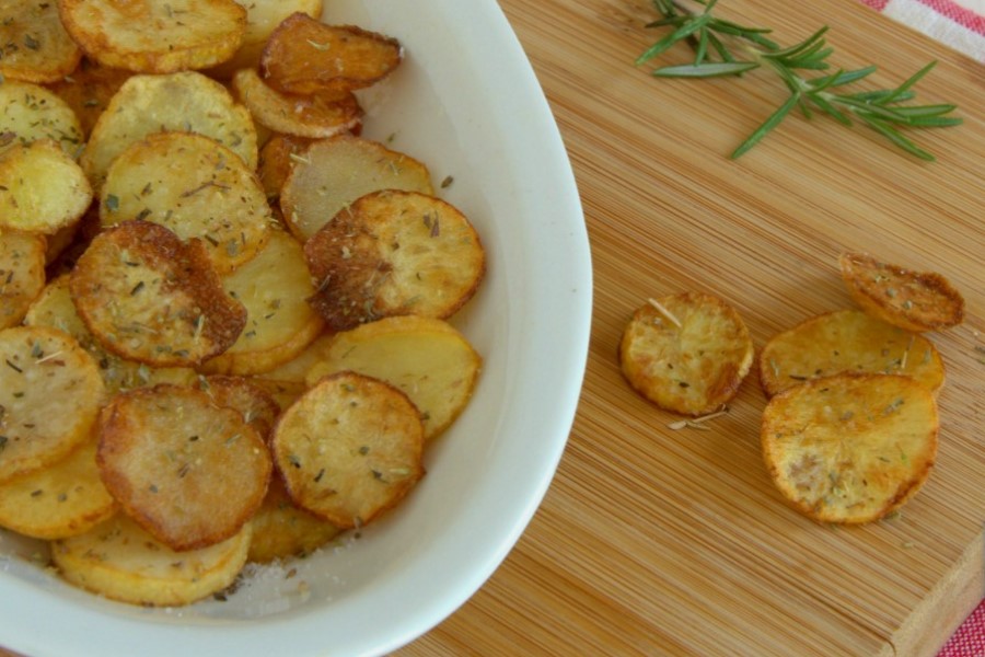 Cuisine de la Toscane, Italie : Pommes de terre au romarin