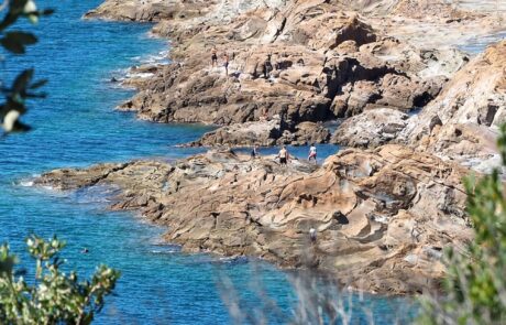 Éceuils et mer en Toscane