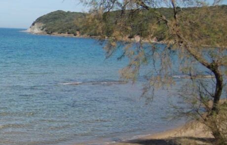 Plage en Toscane Italie