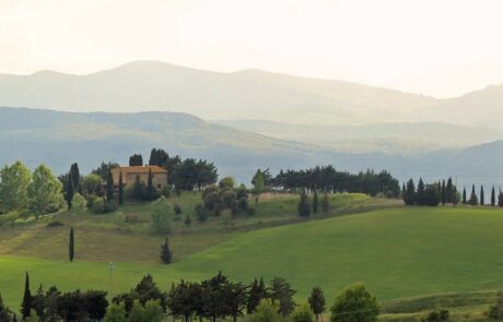 Vacances en Toscane, Italie, au printemps