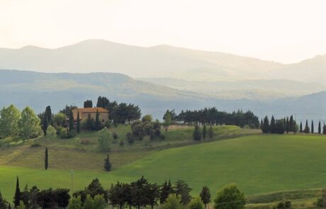 Urlaub in der Toskana Italien im Frühling