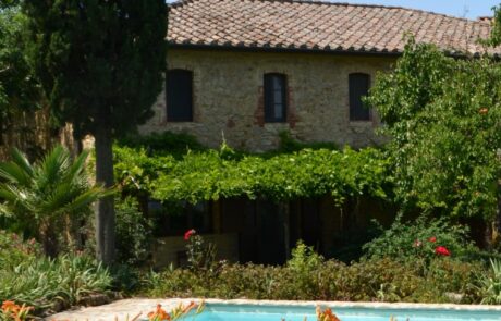 Ferienhaus Toskana mit Pool und Blumen