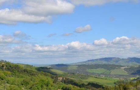 collines de le Toscane gîte